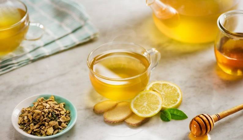 Зеленый чай с имбирем лимоном и медом рецепт с фото пошагово и видео - 1000.menu