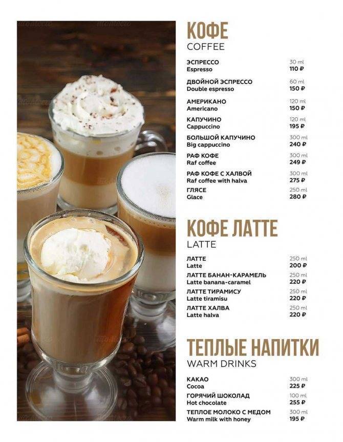 Калорийность кофе, его характеристики, норма и энергетическая ценность по сортам