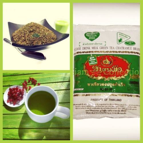 Тайский зеленый молочный чай – изумрудный чай из таиланда