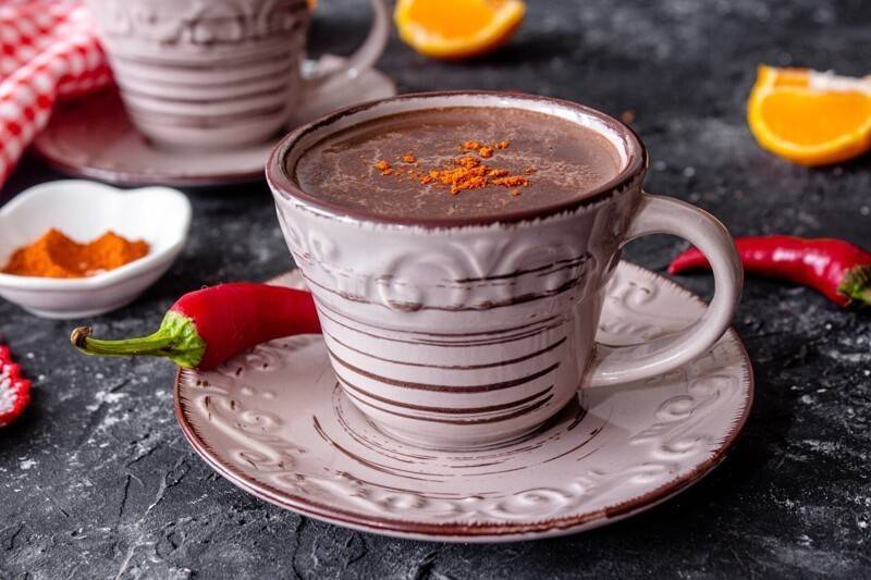Как приготовить горячий шоколад "эверест" в игре "моя кофейня"?