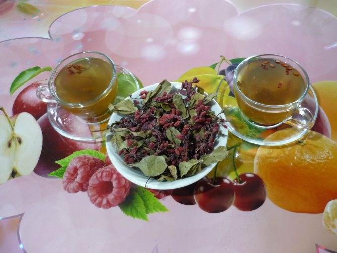 Чай с барбарисом: полезные свойства, как заварить