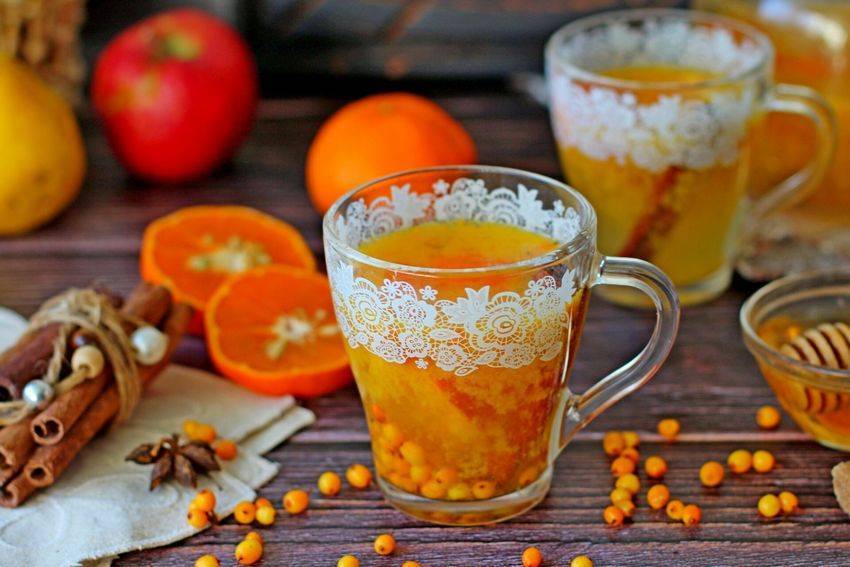 Чай с облепихой и апельсином: уникальные рецепты приготовления