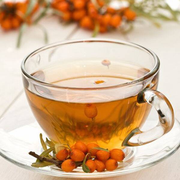 Чай из облепихи — напиток для зимних вечеров