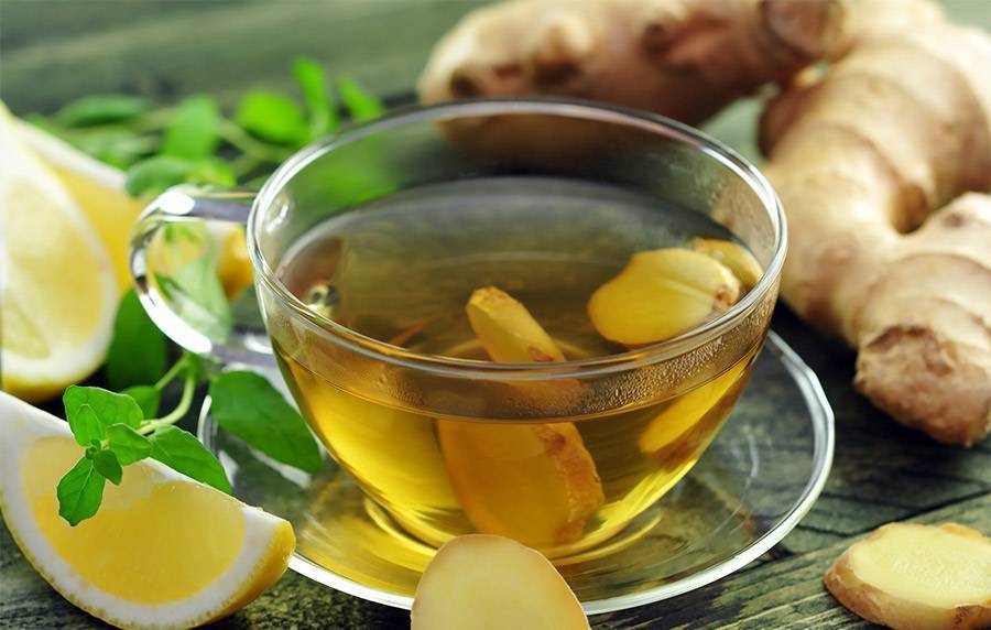 Чай с имбирем и лимоном: как заваривать, рецепты для похудения, от простуды