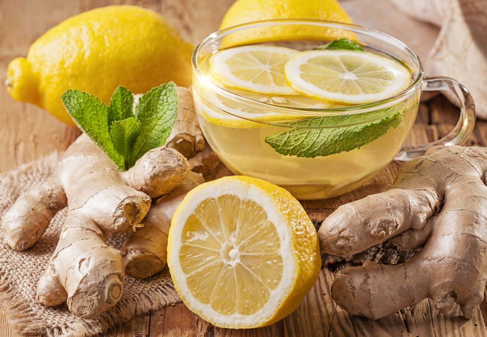 Чай с имбирем и лимоном: как заваривать, рецепты для похудения, от простуды
