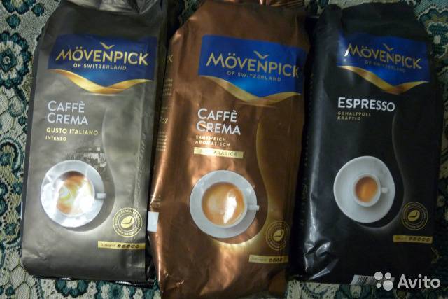 Виды и особенности кофе movenpick
