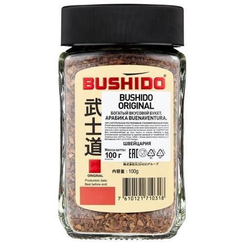 Кофе бушидо (bushido): полный ассортимент, отзывы