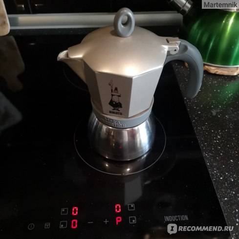 Гейзерная кофеварка для индукционной плиты