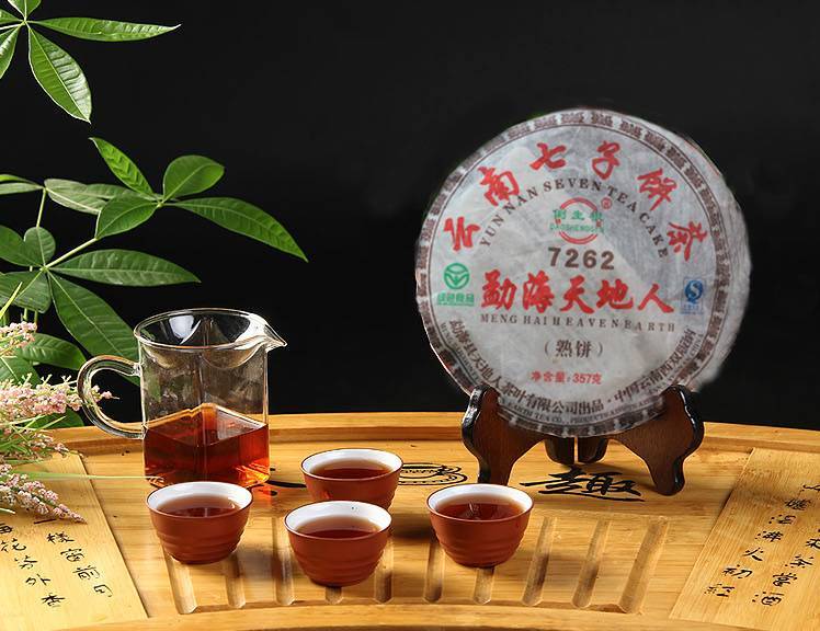 Китайский черный чай шу-пуэр