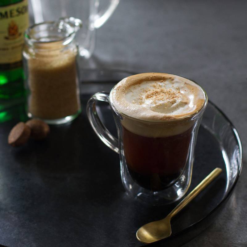 Кофе по-ирландски, рецепт айриш кофе, irish coffee, ирландский кофе