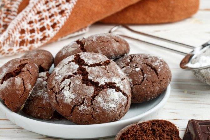 Шоколадное печенье: простые рецепты с какао