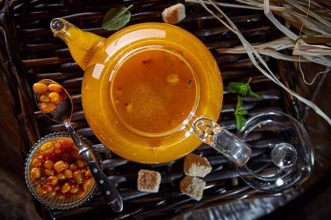 Чай из облепихи — 12 самых простых и вкусных рецептов