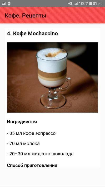 Холодный кофе рецепт приготовления