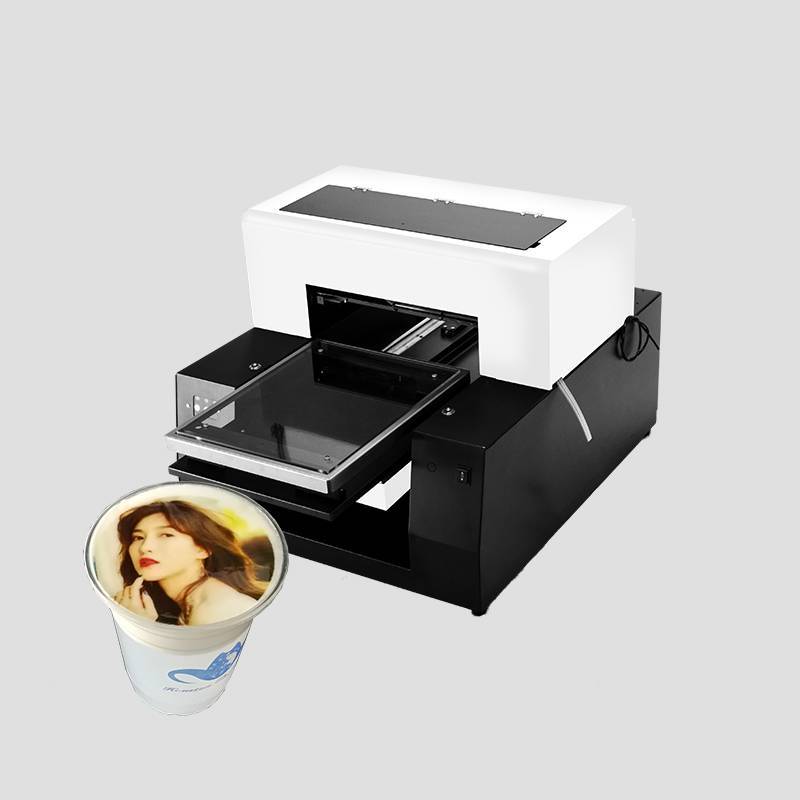 Как работает принтер для печати на кофе