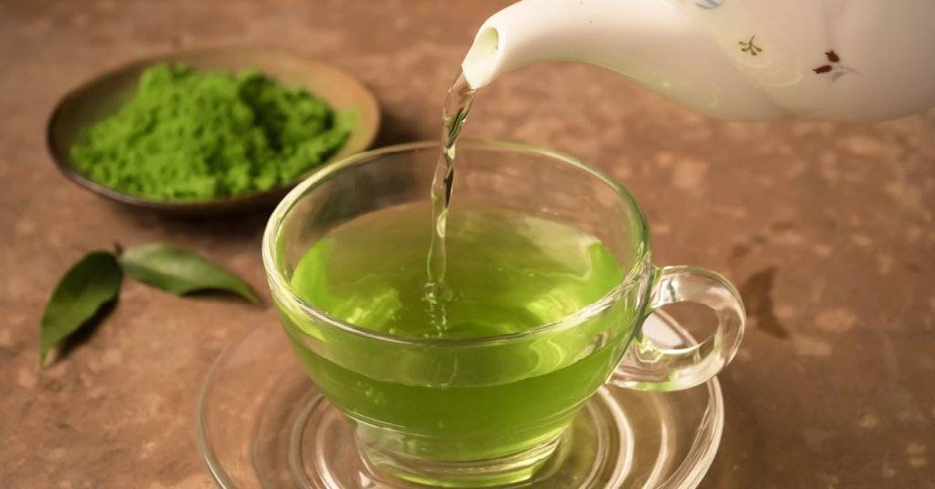 Польза зелёного чая для кожи