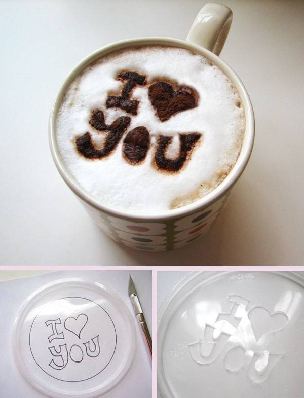 Как сделать узоры на кофе: 5 идей как нарисовать сердце на капучино