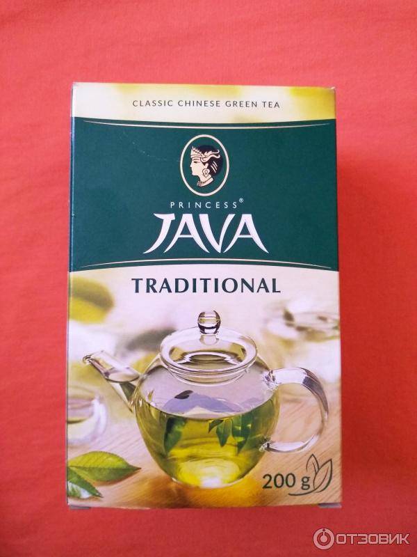 Чай принцесса ява чай китайский зелёный байховый р пакетиках по 25 г.