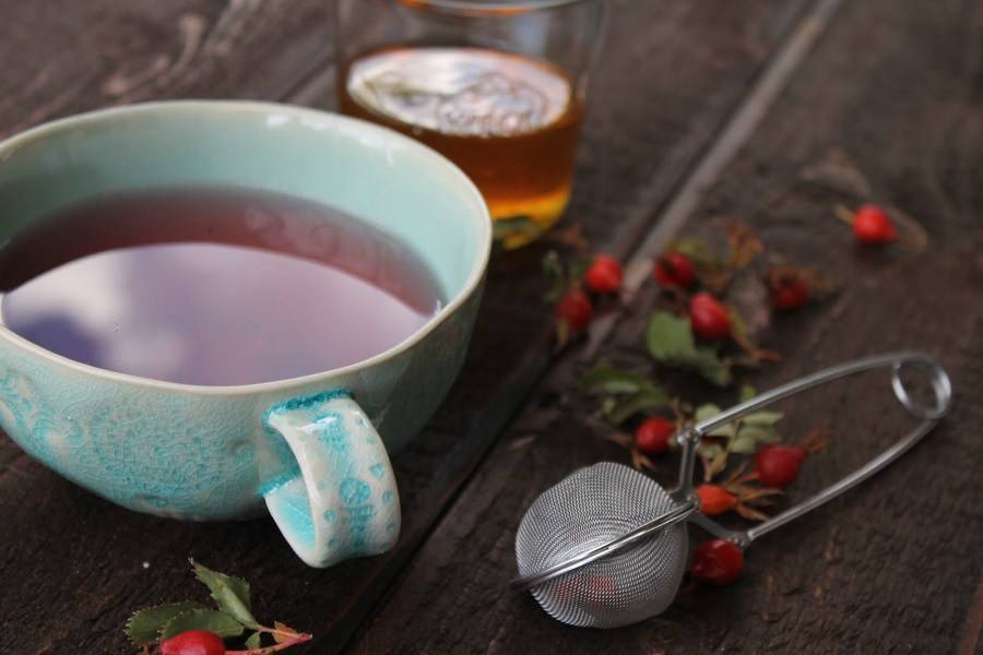 Чай из плодов шиповника: рецепт и польза