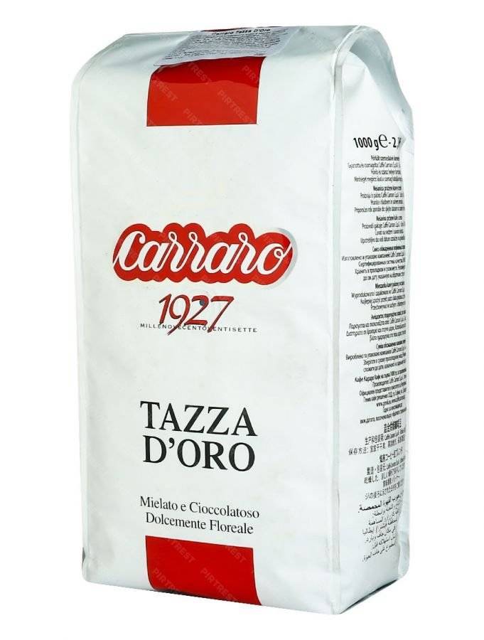 Carraro, описание итальянского кофе карраро, отзывы о бренде