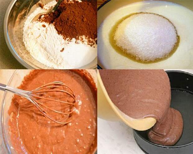 Шоколадный бисквитный торт: рецепты на молоке, кефире и кипятке с разными начинками