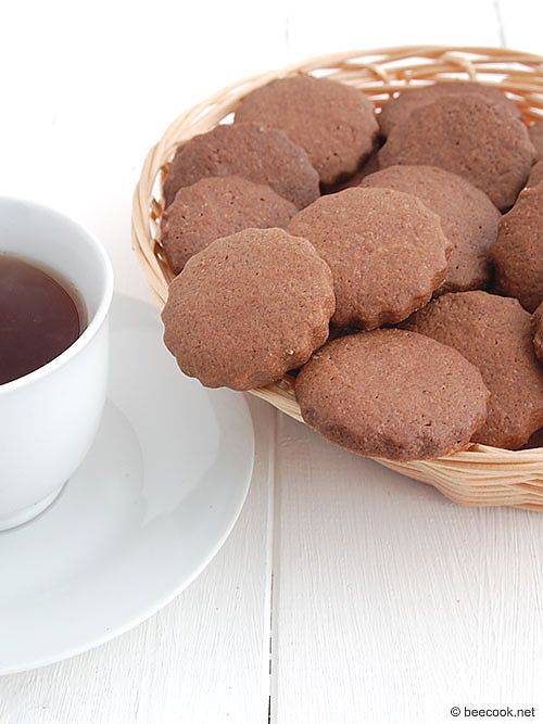Как приготовить шоколадное печенье по пошаговому рецепту с фото