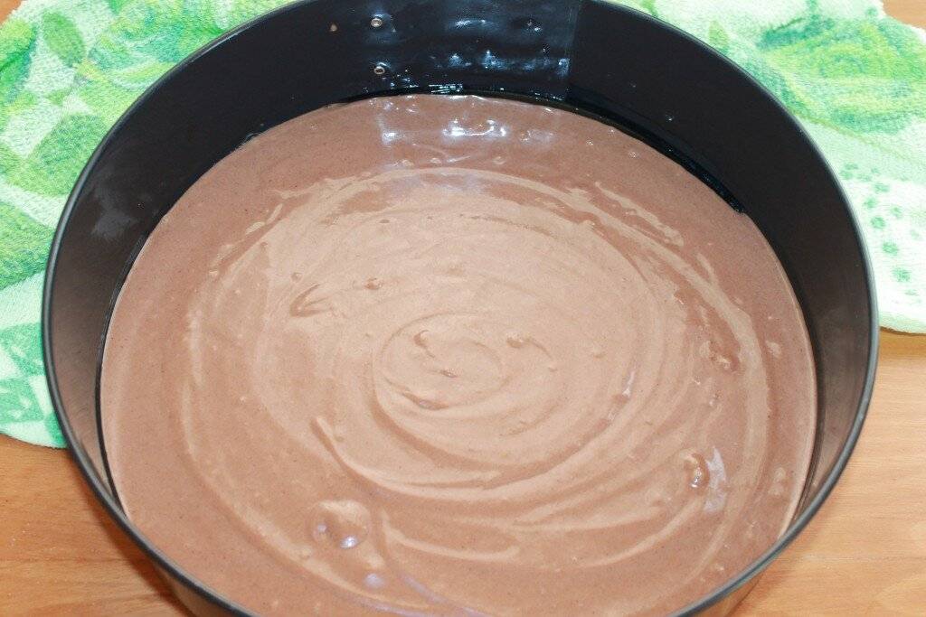 Шоколадный бисквит на кефире – рецепт