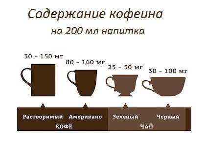 Сколько действует кофе на организм разных категорий людей