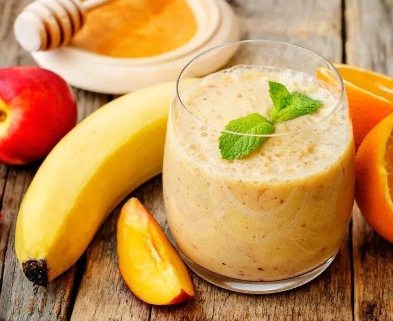 Смузи с бананом- лучшие вариации и рецепты приготовления