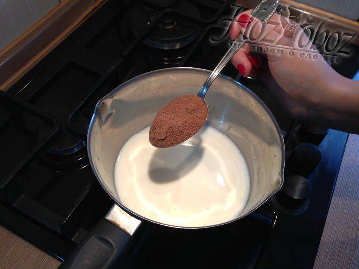 Как сварить какао на молоке