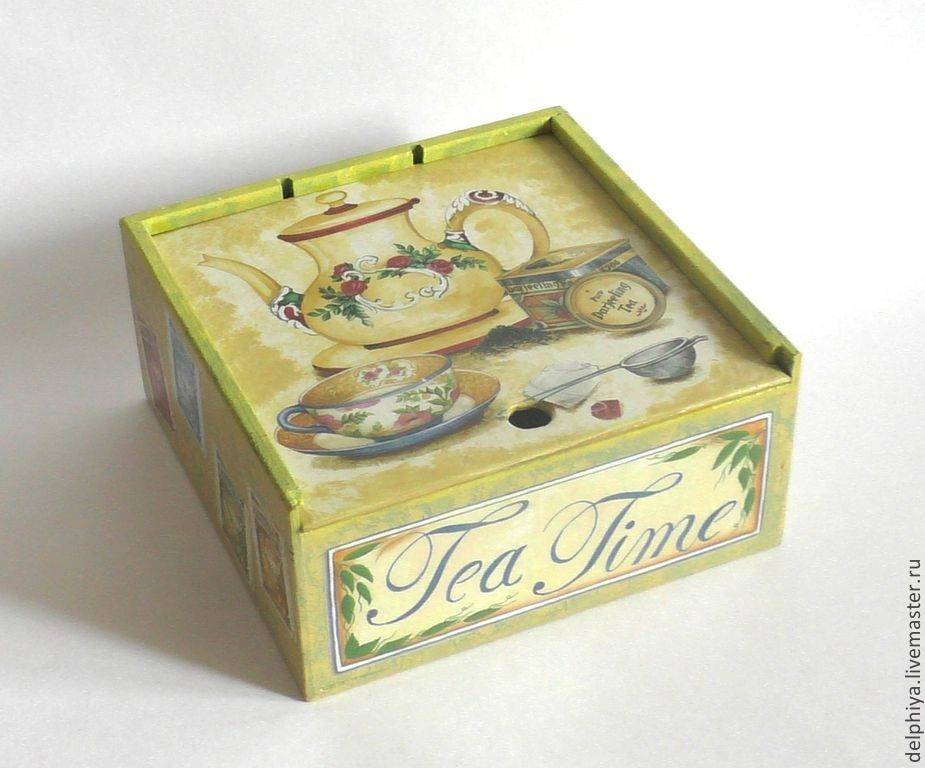 Обзор коробок для чая в пакетиках: плюсы и минусы, виды, советы по выбору и изготовлению