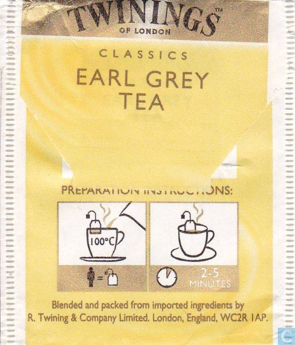 Чай earl grey