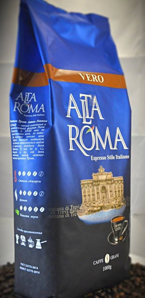 Лучшие кофе в зернах alta roma топ-10 2021 года
