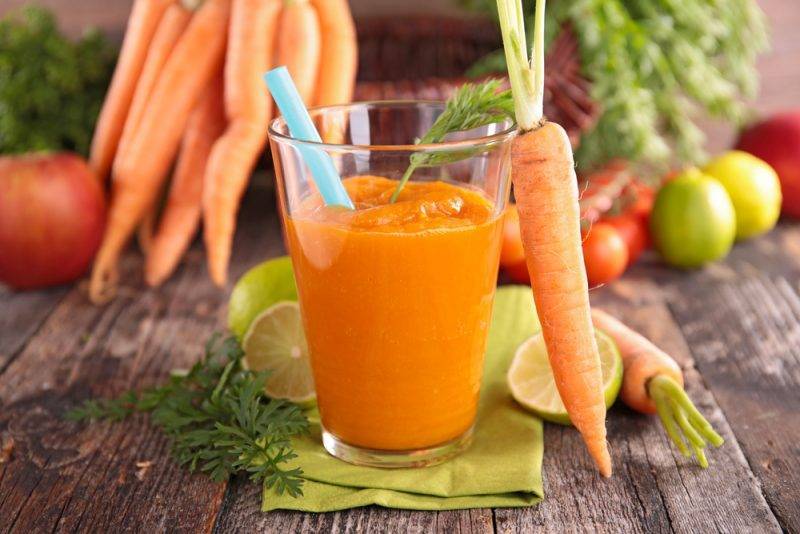 Морковный смузи — 9 полезных рецептов