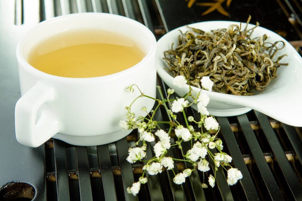 Желтый чай родом из китая