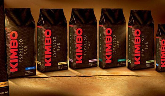 Брендовый кофе kimbo из италии