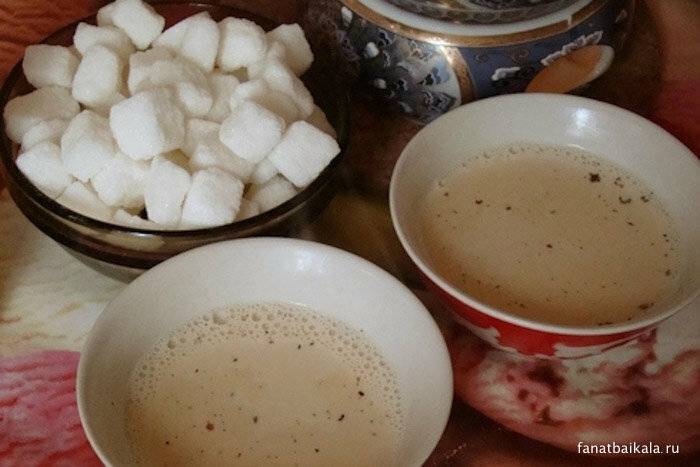 Тибетский соленый чай часуйма с молоком и маслом. польза и вред. как заваривать