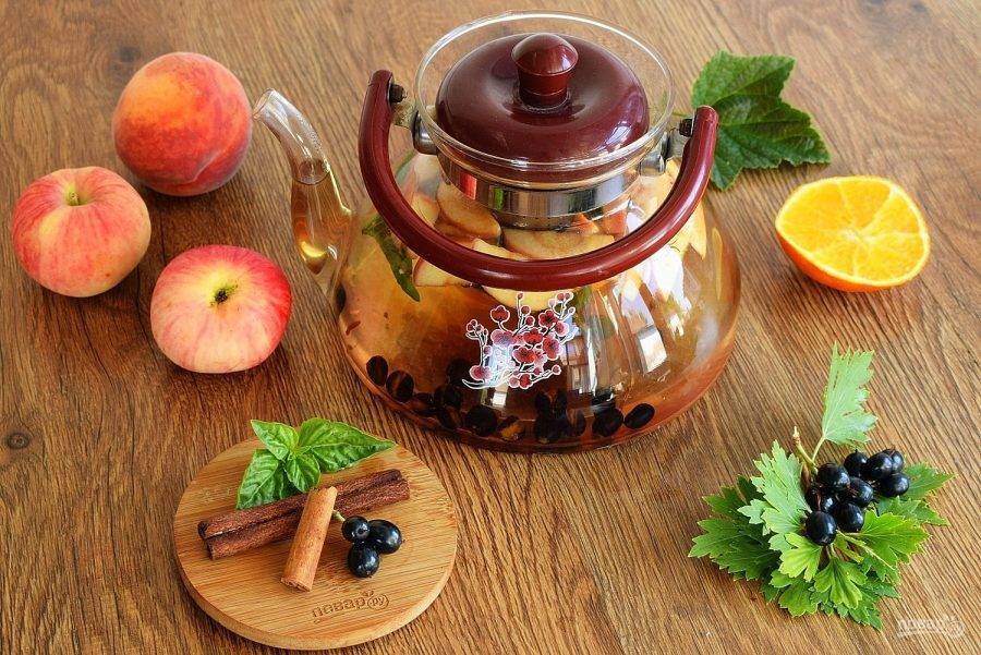 Как приготовить вкусный фруктовый чай: рецепты и тонкости