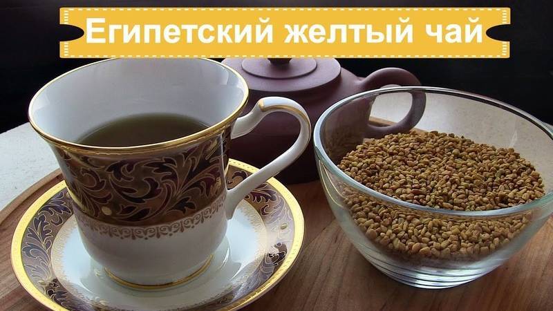 Египетский желтый чай хельба, состав и полезные свойства