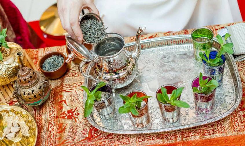 Марокканский чай — рецепт, состав, фото