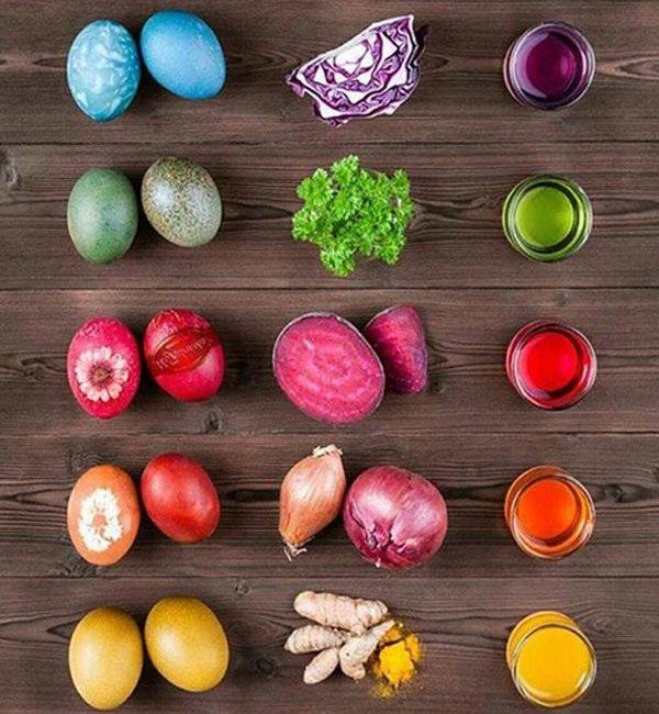 15 лучших натуральных красителей — как без вреда покрасить яйца на пасху