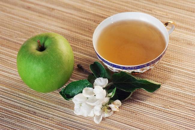 Яблочный чай — основы приготовления