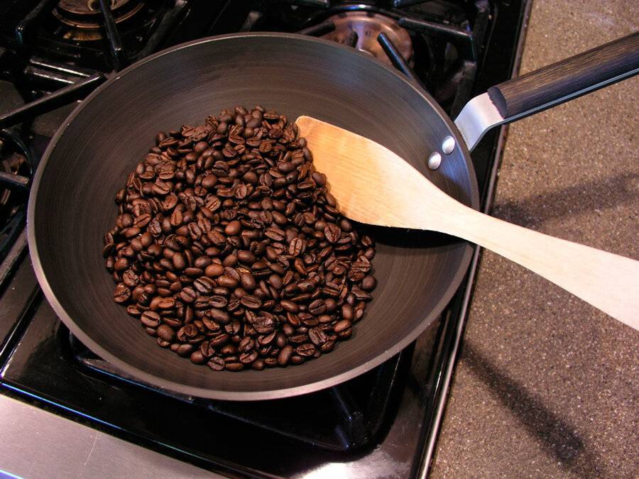Обжарка кофе в домашних условиях