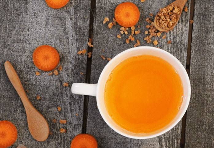 Морковный чай из ботвы как приготовить польза и вред