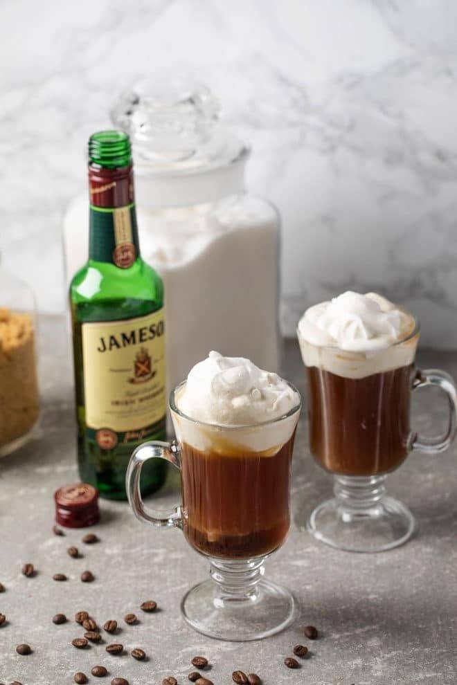 Ирландский кофе (кофе по-ирландски) – рецепт коктейля - продукталко