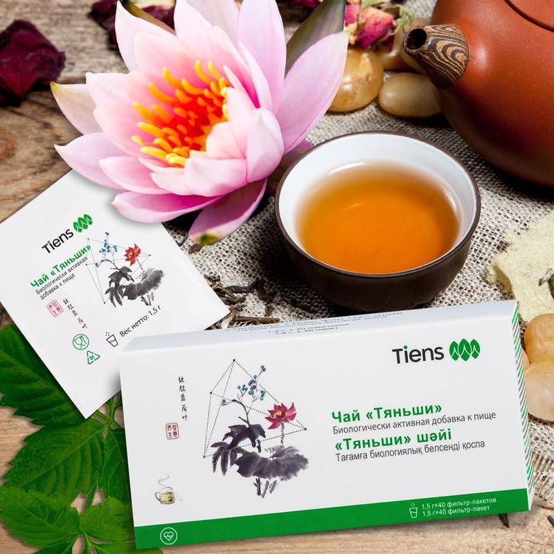 Чай тяньши — натуральные компоненты для очищения организма
