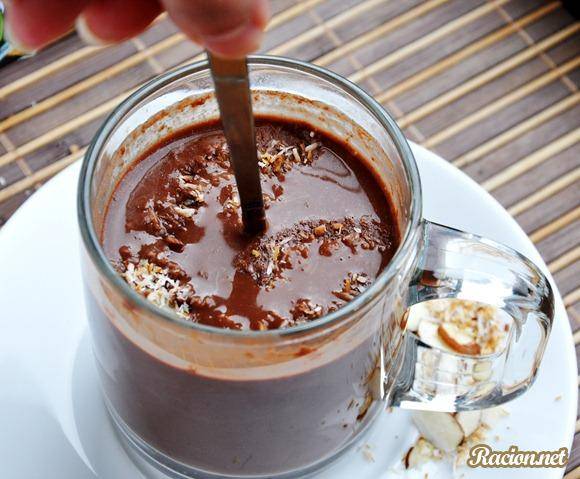 Рецепт горячего шоколада романтика
