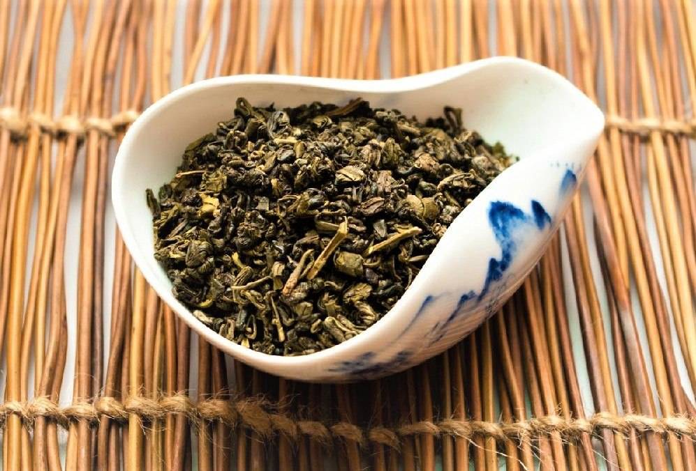 Зеленый чай ганпаудер (порох)