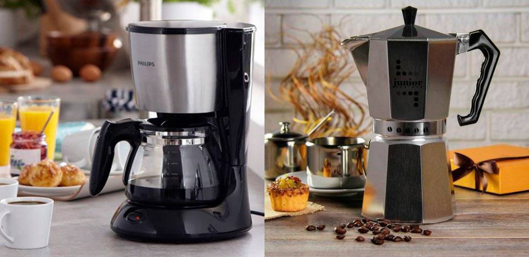 Какая кофеварка лучше - гейзерная или капельная?