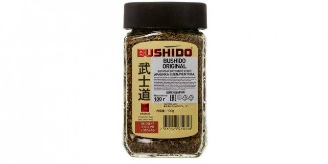 Кофе бушидо (bushido): описание, история и виды марки, отзывы покупателей