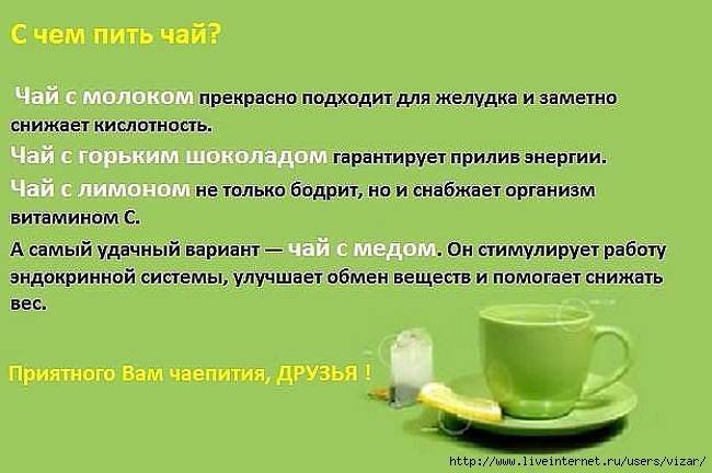 В какое время лучше пить зеленый чай?